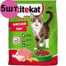Корм сухой Kitekat для взрослых кошек 