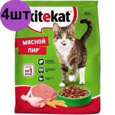 Корм сухой Kitekat для взрослых кошек 