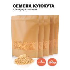 Кунжут натуральный для проращивания сыроедческий нешлифованный , 100 гр - 5 шт Кунжут натуральный для проращивания сыроедческий нешлифованный , 100 гр - 5 шт