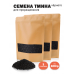 Семена черного тмина (Nigella sativa) для проращивания сыроедческий нешлифованный 100 гр. - 3 шт