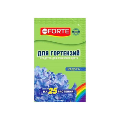 Средство для гортензий для изменения цвета BONA FORTE Радуга (100г)