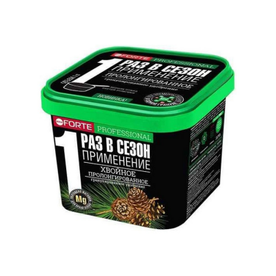 Удобрение для хвойных BONA FORTE с биодоступным кремнием, гранулир. (1л)