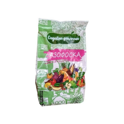 Удобрение Азофоска САДОВЫЕ РЕЦЕПТЫ комплексное (1кг)
