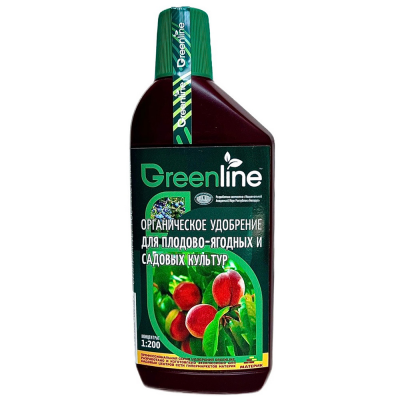 Удобрение для садовых и плодово-ягодных культур Greenline органическое (485мл)