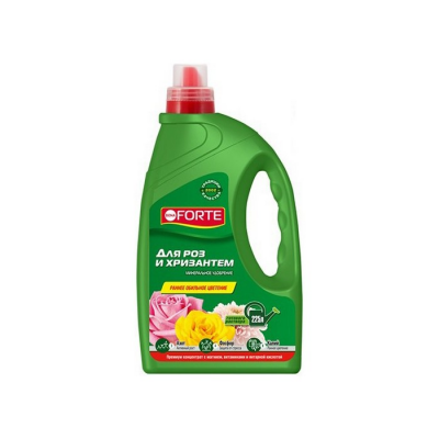 Удобрение для роз и хризантем BONA FORTE (1,5л)