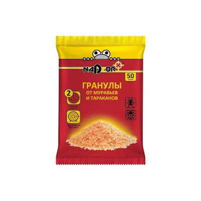 Средство Гранулы от муравьев и тараканов (50г) Nadzor