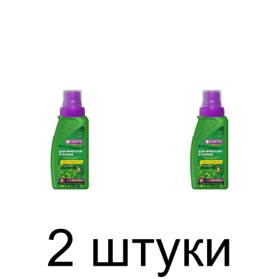 Удобрение для фикусов и пальм BONA FORTE ЗДОРОВЬЕ (285мл) -2шт