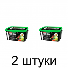 Удобрение универсальное BONA FORTE TURBO с биодоступным кремнием, гранулир. (3л) -2шт