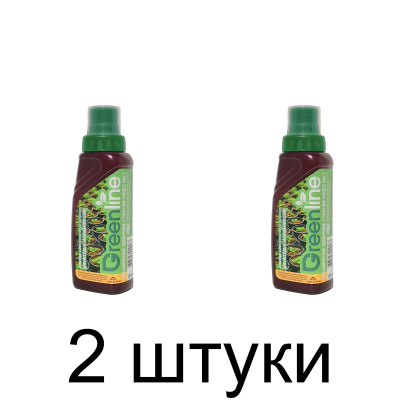 Удобрение для семян и подкормки рассады Greenline органическое (285мл) -2шт
