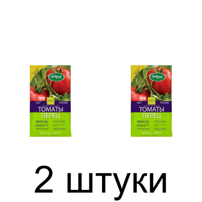 Удобрение Томаты-Перец ДОБРАЯ СИЛА весна-лето, гранулир. (0,9кг) -2шт