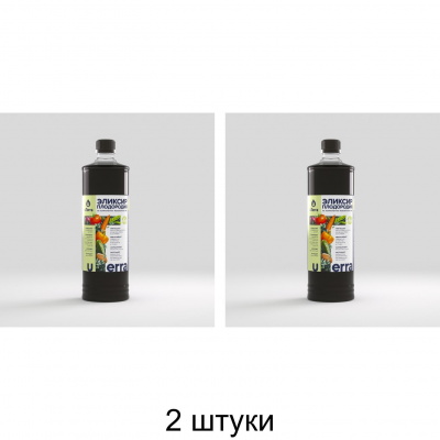 Подкормка здоровые овощи Почвенный эликсир uTerra (1л) -2шт