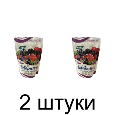 Удобрение для плодово-ягодных Акварин 15, водорастворимое (0,5кг) -2шт