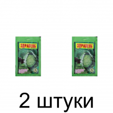 Удобрение для капусты и зеленых культур ЗДРАВЕНЬ ТУРБО быстрорастворимое (30г) -2шт