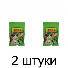 Удобрение для лука и чеснока ЗДРАВЕНЬ ТУРБО быстрорастворимое (30г) -2шт