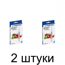 Удобрение FERTIKA Кристалон для клубники, земляники жидкий, минеральное (5*10мл) -2шт