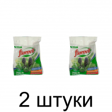 Удобрение для хвойных растений FLOROVIT в гранулах (1кг) -2шт