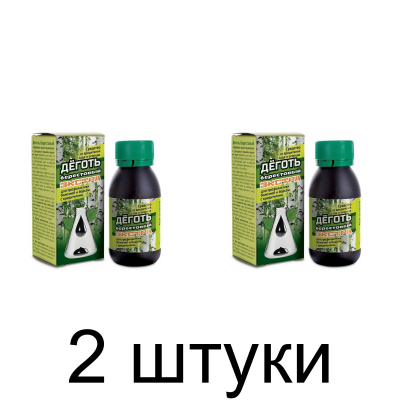 Деготь берестовый (80мл) -2шт