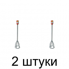 Миксер д/гипса HEX BAUWELT 02330-210080 80мм -2шт