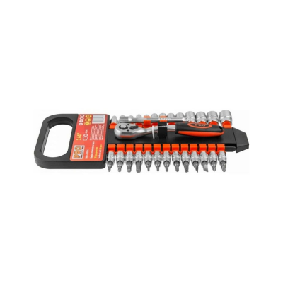 Набор головок с трещоткой STARTUL PRO-42814 1/4