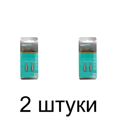Бита WHIRLPOWER T8 25мм 2шт/уп. -2шт