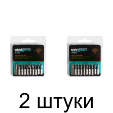Набор бит WHIRLPOWER PH/PZ/SL 25мм 10шт/уп. -2шт