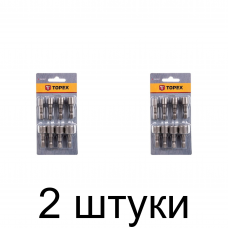 Набор бит-головок TOPEX 39D387 8шт/уп. -2шт