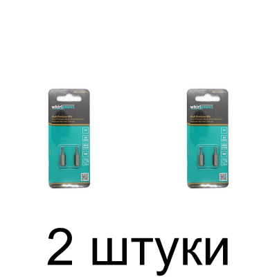 Бита WHIRLPOWER T7 25мм 2шт/уп. -2шт