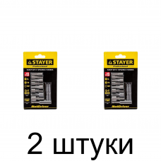 Набор бит и головок STAYER 2611-H13 13шт. -2шт