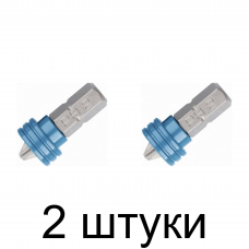 Бита GROSS 11455 PH2 25мм с ограничителем -2шт