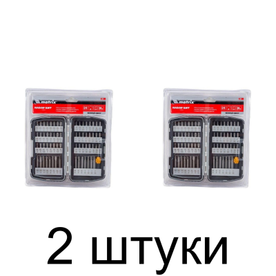 Набор бит MATRIX 11327 64пр/уп. -2шт