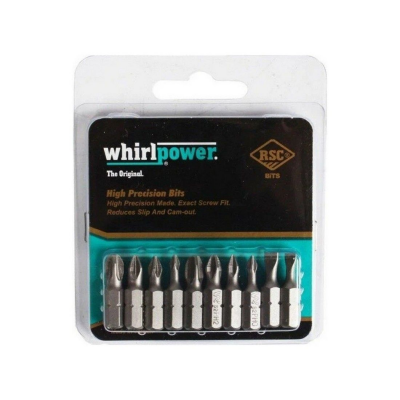 Набор бит WHIRLPOWER PH/PZ/SL 25мм 10шт/уп.