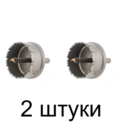 Коронка по металлу твердоспл. DENZEL 64мм -2шт