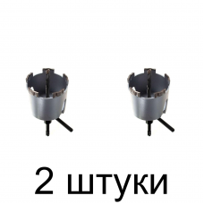 Коронка SDS+ алмазная HILBERG Laser 80мм -2шт