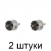 Коронка по металлу твердоспл. DENZEL 47мм -2шт Коронка по металлу твердоспл. DENZEL 47мм -2шт