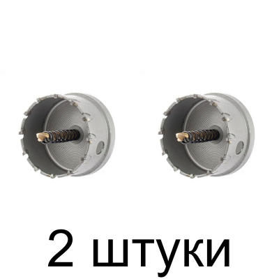 Коронка по металлу твердоспл. DENZEL 60мм -2шт