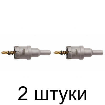 Коронка по металлу твердоспл. DENZEL 29мм -2шт