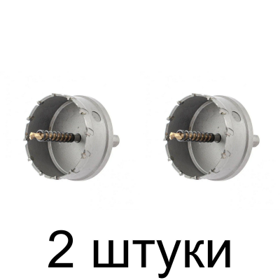 Коронка по металлу твердоспл. DENZEL 73мм -2шт