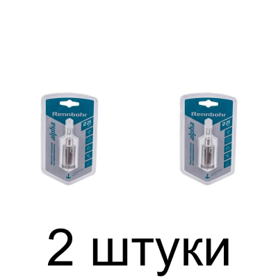 Коронка алмазная по плитке RENNBOHR 25мм -2шт