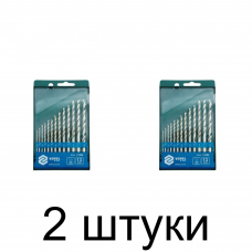 Набор сверл по металлу VOREL 21998 HSS-G 2-8мм 13шт. - 2 шт