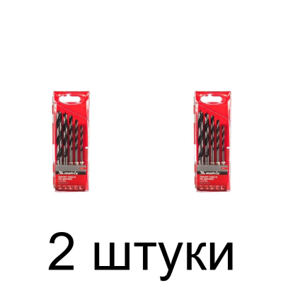 Набор сверл по дереву MATRIX 70283 4-10мм 6гр. 5шт/уп. - 2 шт