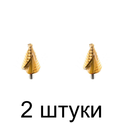 Сверло ступенчатое MATRIX 72358 3-гран. 9-36мм - 2 шт