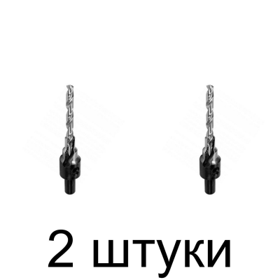 Сверло д/конфирмата YATO YT-33022 5/7мм - 2 шт