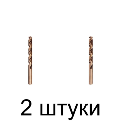 Сверло по нерж.стали MATRIX 71436 HSS-Co 6мм - 2 шт