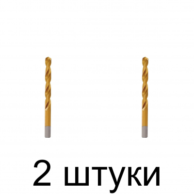 Сверло по металлу GRAPHITE 57H110 HSS-TiN 1.0мм 5шт/уп. - 2 шт