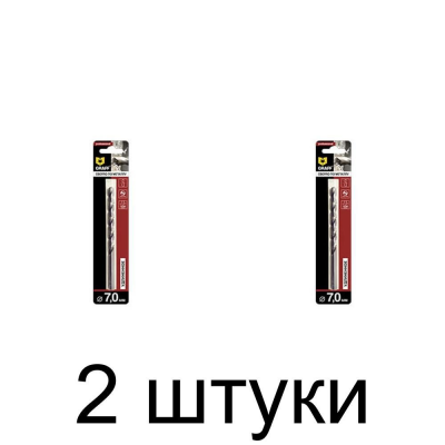 Сверло по металлу удлин. GRAFF 7,0мм - 2 шт
