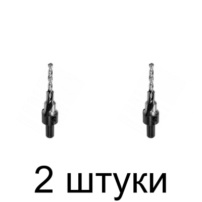 Сверло д/конфирмата YATO YT-33021 4/6мм - 2 шт
