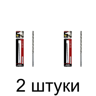 Сверло по металлу удлин. GRAFF 4,0мм - 2 шт
