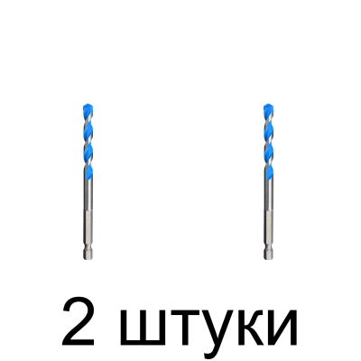 Сверло победитовое универс. GRAFF 6х50х100мм - 2 шт
