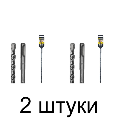 Сверло SDS+ GRAFF 6х150х210мм - 2 шт