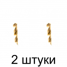 Сверло по металлу MATRIX 717952 6-гран. 10мм - 2 шт